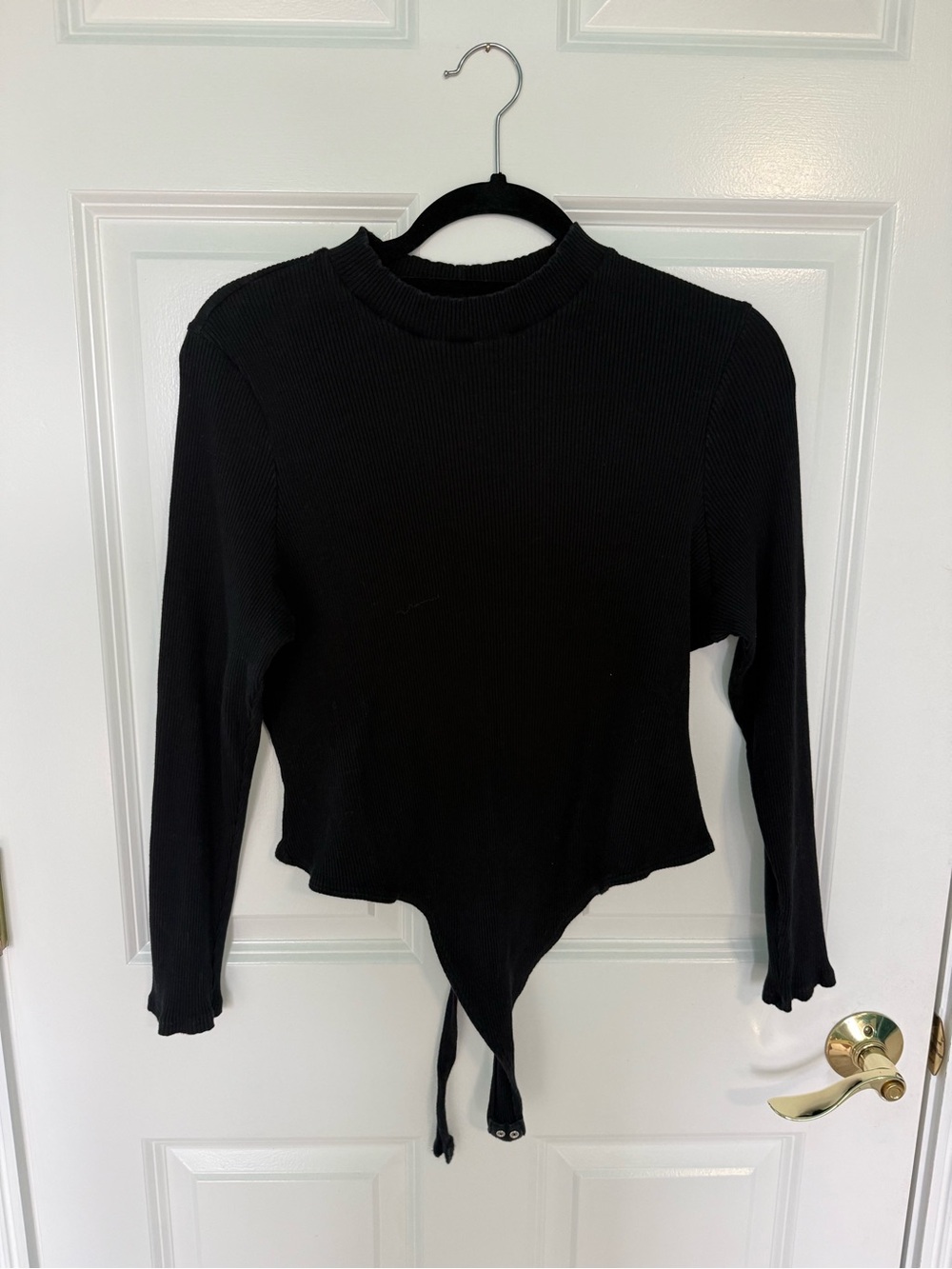 Nordstrom BP Ribbed Mock Neck Bodysuit